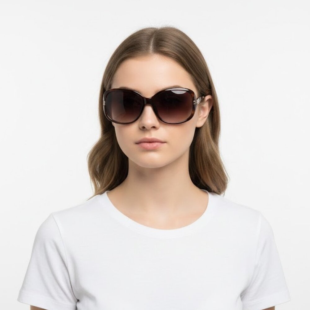 New York & Company Women's Womens Metal Rim Sunglasses NWT